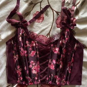 Victorias Secret Lace Corset New With Tags